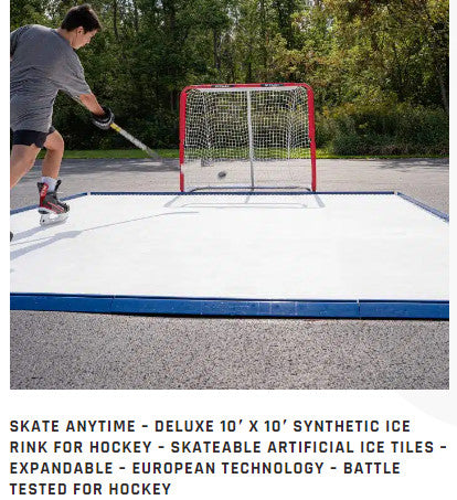 10′ X 10′ DELUXE SYNTHETIC ICE RINK KIT