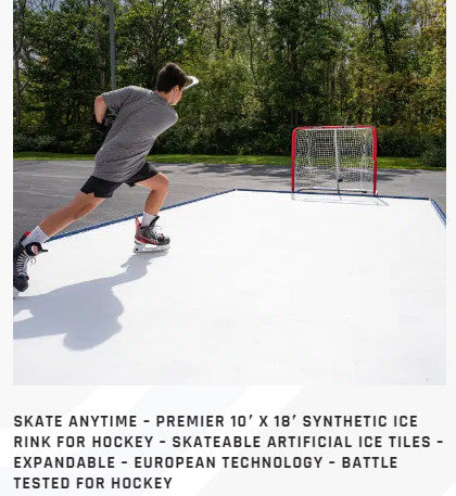 10′ X 18′ SYNTHETIC ICE RINK PACKAGE