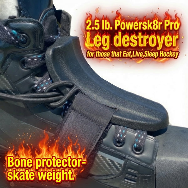 PowerSk8r™ 2.5 lb Skate Weights   New Version (Black & Silver)