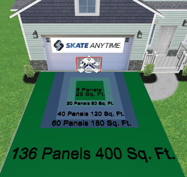 10′ X 18′ SYNTHETIC ICE RINK PACKAGE